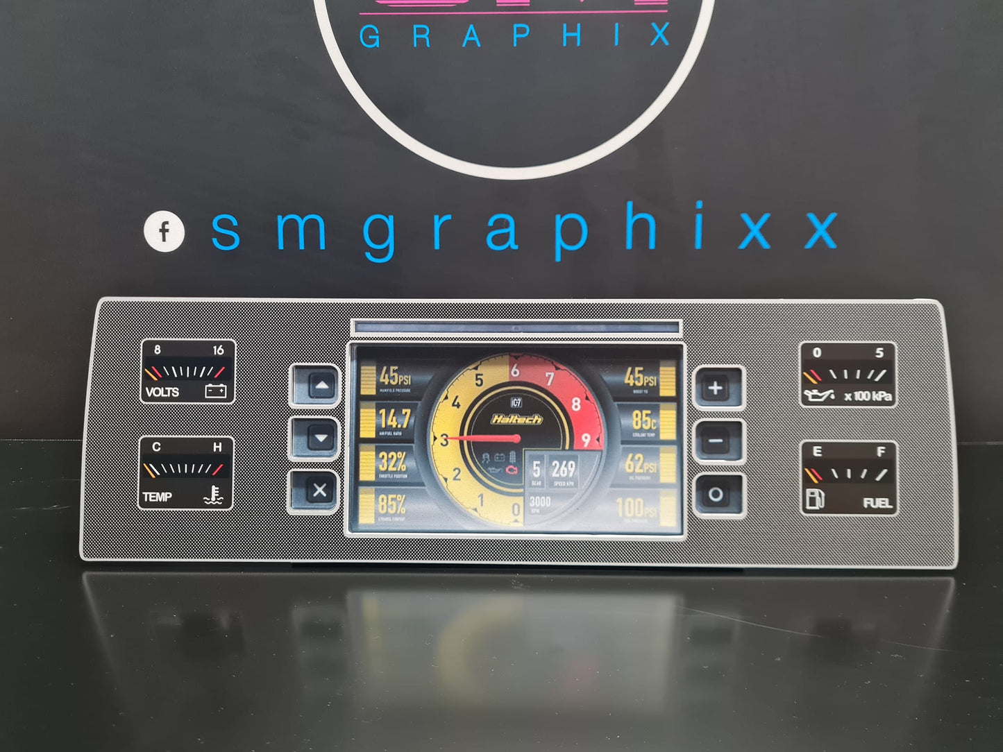 Skins for Spec2d VL ic-7 dash fascia for Calais